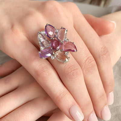 Ring Belle Marianne - Mauve